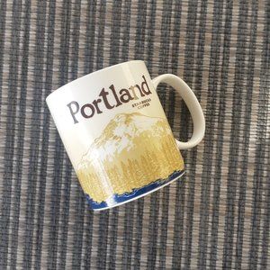 NEW Starbucks Portland Global Icon Mug 2012